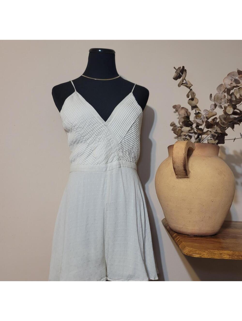 Kimchi Blue Ethereal White Romper Coquette Cottage Y2k Sz 6